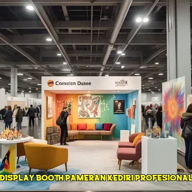 display booth pameran kediri profesional